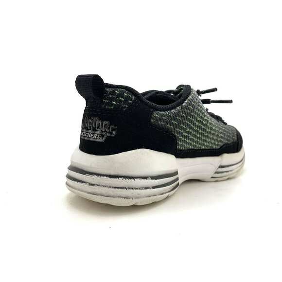 Skechers Unisex Kids Luminators Light Up Sneakers Size 12 Black Lime SN 90730L - Picture 7 of 12